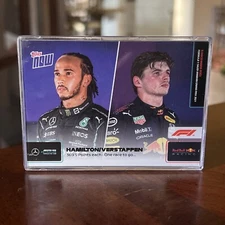 2021 TOPPS NOW FORMULA ONE F1 CARD LEWIS HAMILTON MAX VERSTAPPEN #78 369.5 PTS