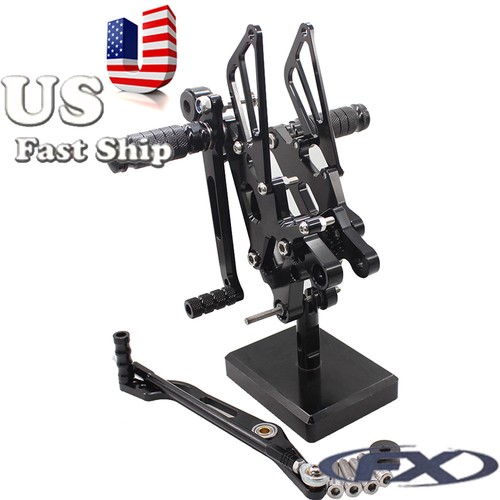 CNC Front Rearsets Footpegs Footrests Fit Yamaha YZF R1 R6 YZF R125 MT07 FZ07 - Picture 45 of 57