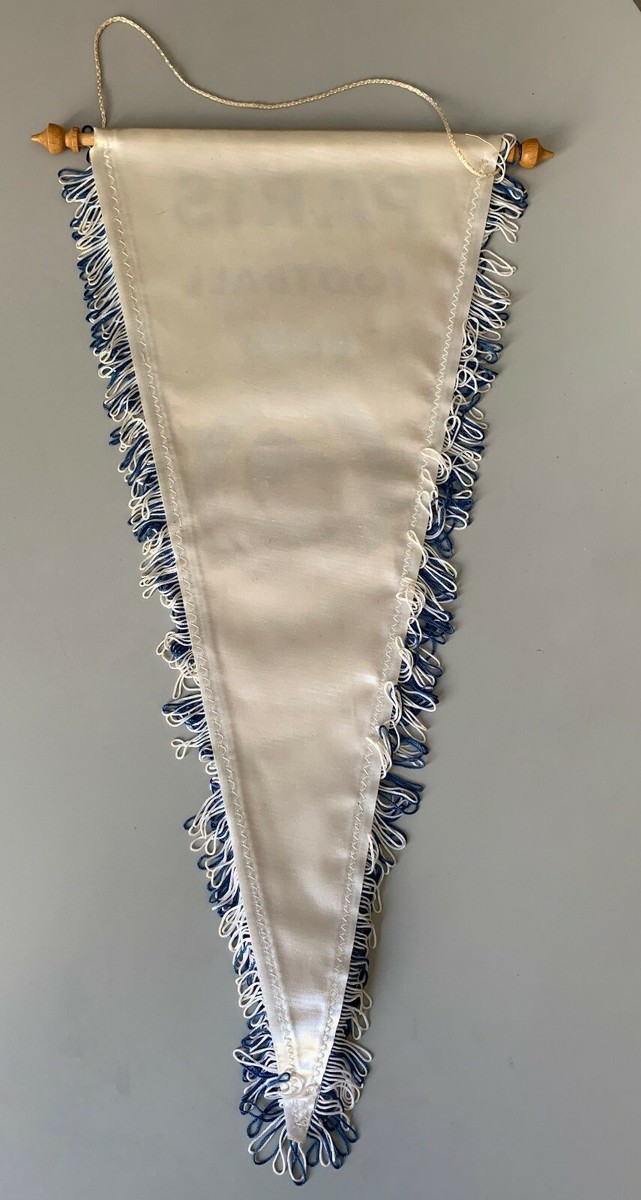 Paris FC très grand fanion vintage foot football pennant wimpel