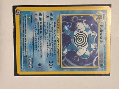 holographic poliwrath pokemon card value Poliwrath Holographic Pokémon Card Rare 1999 13/102
