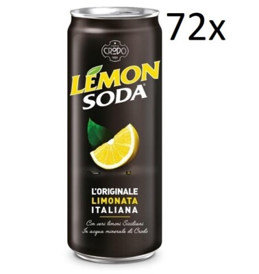 72x Dose Lemonsoda 330 ml Campari Group La Limonata Zitrone italienisch trinken