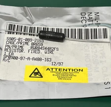IRC / SHALLCROSS ~ RWR84S44R2FS RESISTOR, FIXED, WIRE 44.2 OHM 7W 1% WW AXIAL