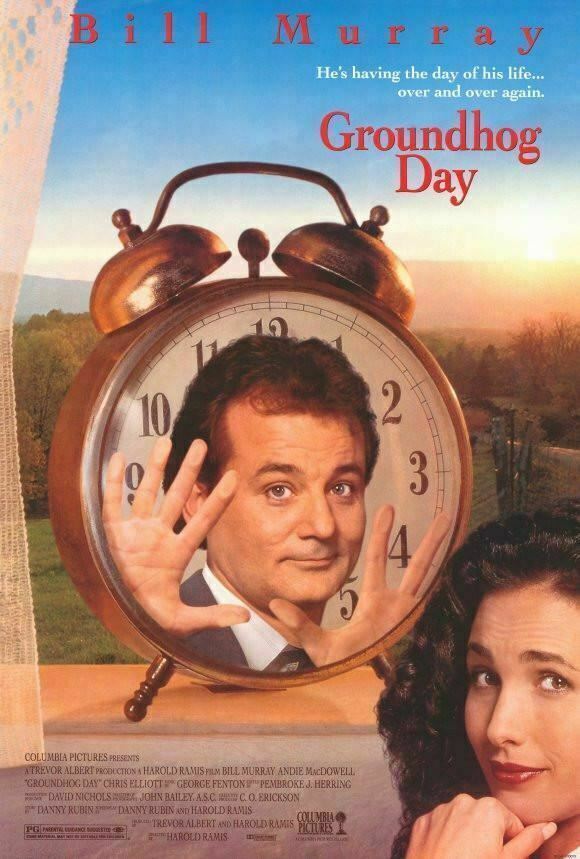 Virginia OFFicial Beach Mall Groundhog Day 27x40 1993 Poster Movie