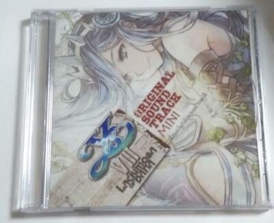 Ys 8 VIII Lacrimosa of Dana Original Soundtrack Mini Music CD Japan