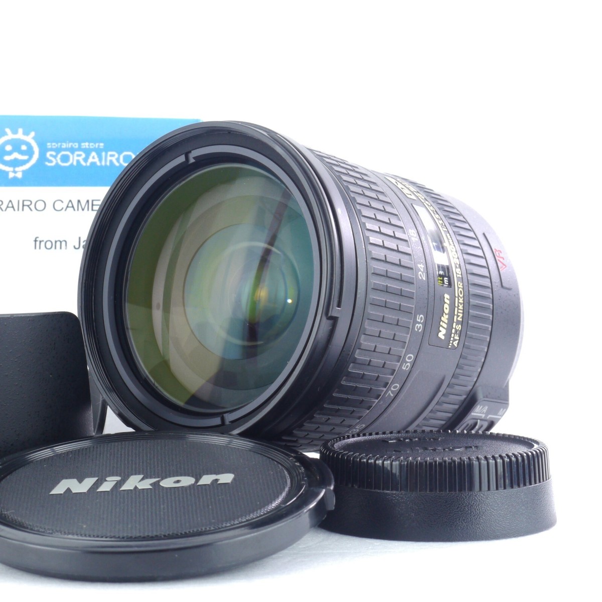 Nikon AF-S DX NIKKOR 18-200mm f/3.5-5.6G ED VR [Near Mint] W/hood