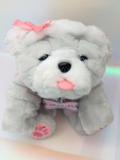 Little Live Pets Wrinkles Bella Kissing Puppy Bulldog Pug Interact Dog Works