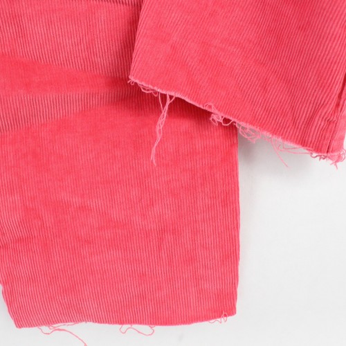 Free People Hot Pink Corduroy Skinny Pants Girl's Size 24 Raw Hems - Picture 3 of 5