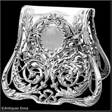 Debain French All Sterling Silver Asparagus, Sandwiches Grip