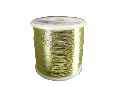 OLDE FLY SHOP ROD BUILDING METALLIC THREAD 100YDS SIZE A GOLD #YC116 | eBay