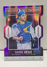 SHANE ZEILE 2014 Elite Extra Edition STATUS Purple Die Cut  ROOKIE /150 ~ TIGERS
