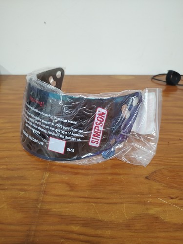 Simpson 88303 A Iridium Helmet Shield Visor For Simpson Voyager 2