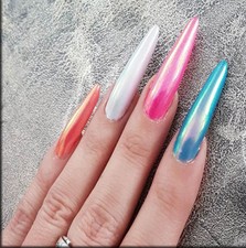 Aurora Pigment Powder Anleitung *NEU* Trend 2017 Polarlicht-Effekt N&auml;gel Pulver