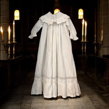 Vintage Victorian Long Christening Baptism Gown