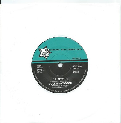 Cookie Woodson-I'll be true/Virgil Henry-I'll be true:Outta Sight:UK 2013