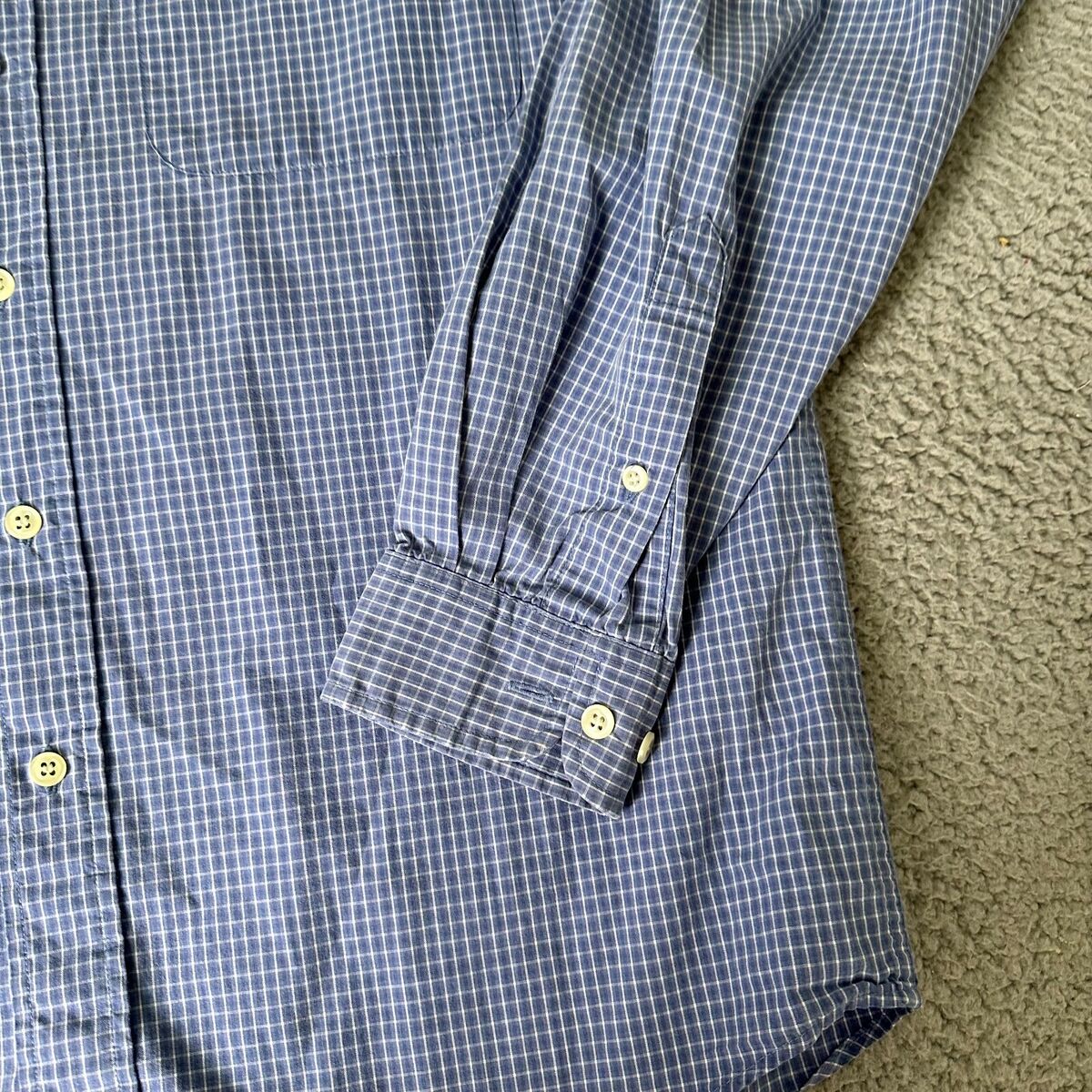 Vintage GAP Shirt Adult Medium Blue White Button Up 90s Vintage GAP Shirt Adult Medium Blue White Button Up 90s