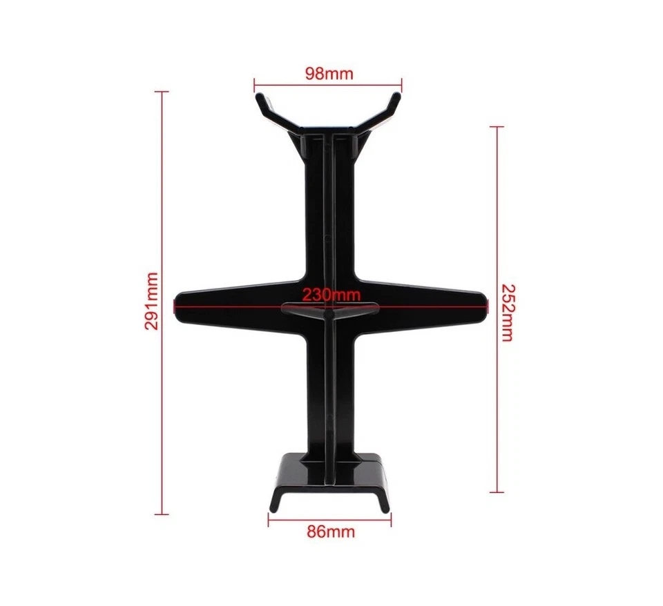 1x Soporte de horquilla para moto de cross soporte negro para motocross todoterreno universal Foto 2 de 4
