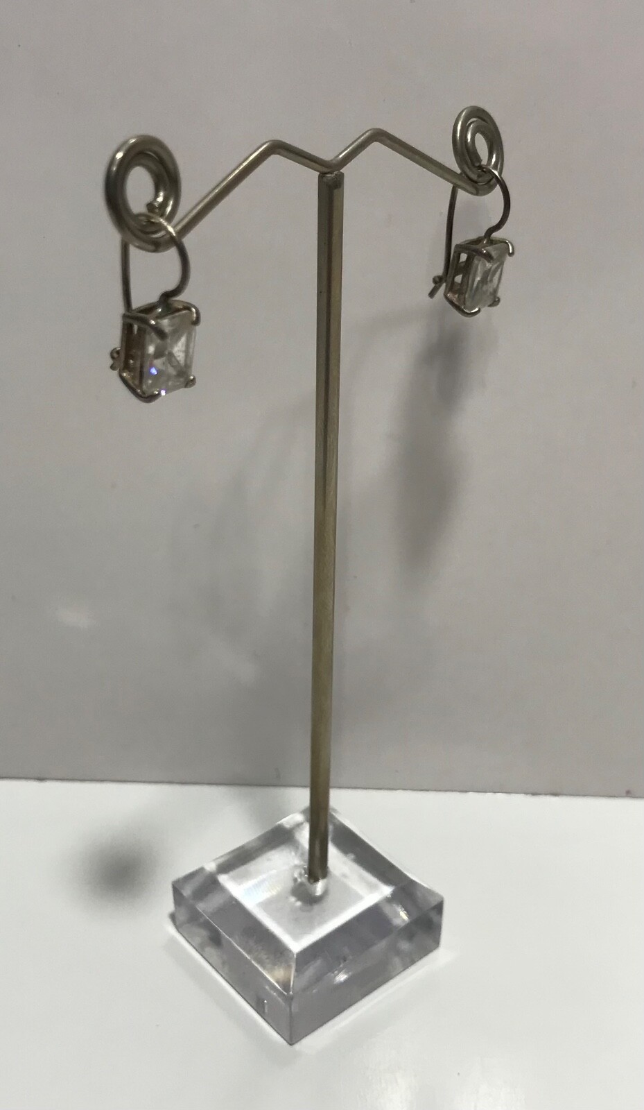 SILPADA-Sterling Silver Rectangular Cubic Zirconi… - image 2