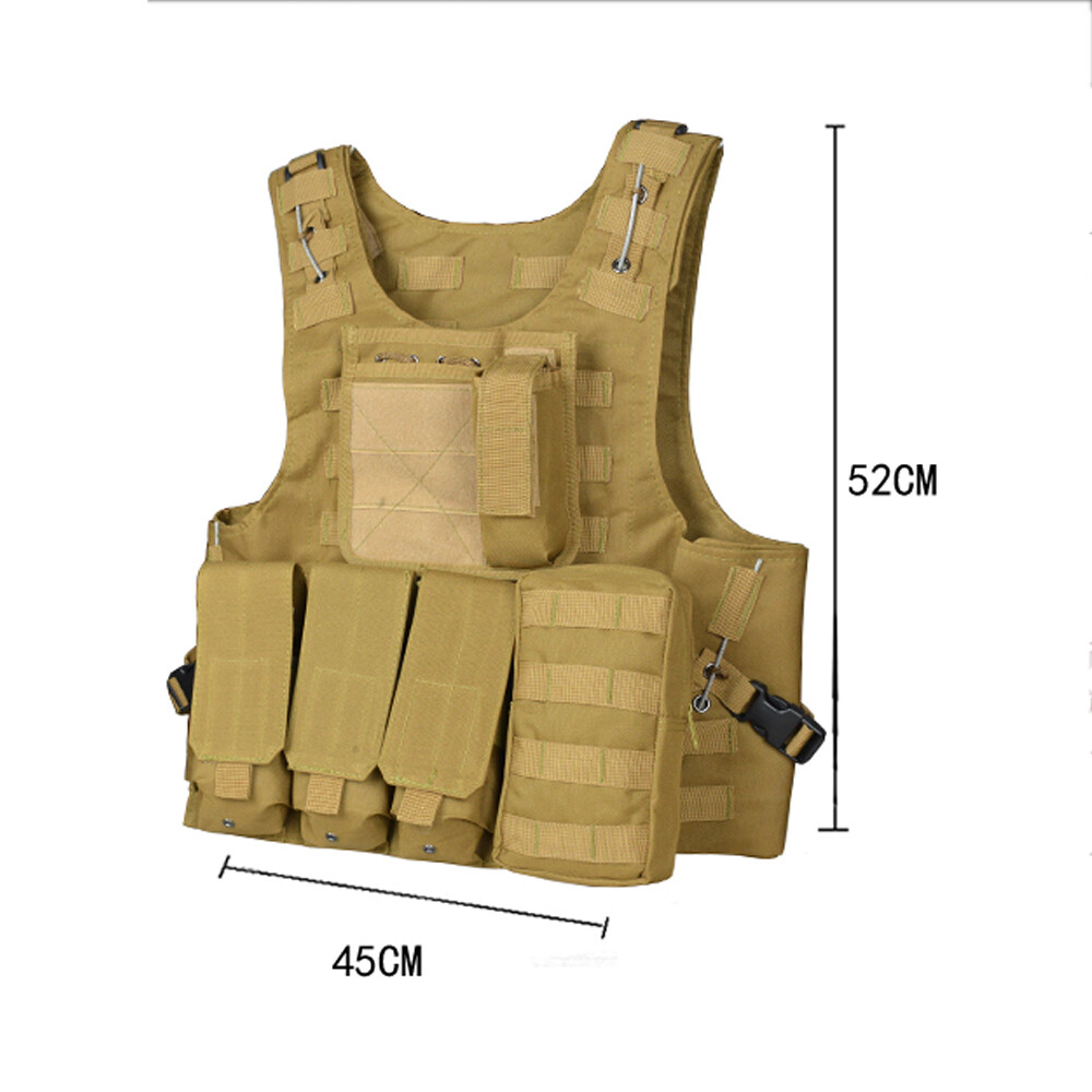 Ontketen je ware potentieel met het verstelbare tactical vest voor paintball! - Zwart