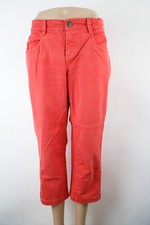 DKNY Jeans Capri 10 (30 X 22) Women's Jeans Pink Denim Zip Fly