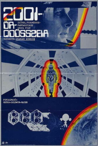 68156 2001: Poster stampa decorazione parete ungherese Odissea nello spazio Keir Dullea - Foto 1 di 7