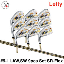 HONMA Beres 09 Set di ferri da stiro Lefty #5-11,AW,SW 9 pezzi ARMRQ FX 3S 3Star SR-Flex 2024 MTO