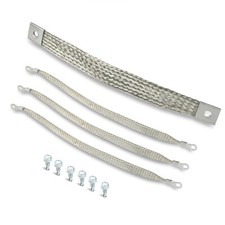 40140 Engine Braided Ground Strap Kit Set of 4
