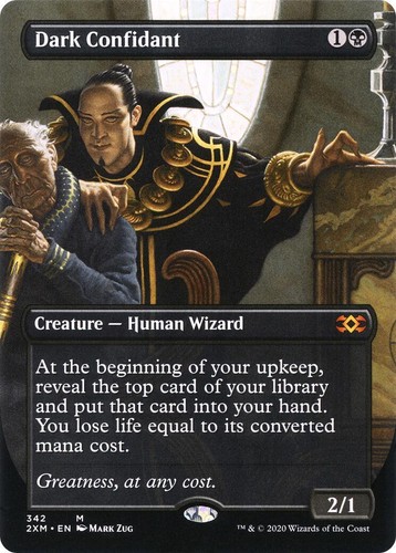 Dark Confidant (RU) - Foil RAV Russian LP MTG | eBay