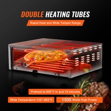 Four à pizza électrique TECHWOOD Four à Pizza 1800 Watts