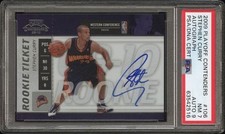 2009 PLAYOFF CONTENDERS STEPHEN CURRY AUTOGRAPH PSA 7 AUTO 9 POP 13    16 HIGHER