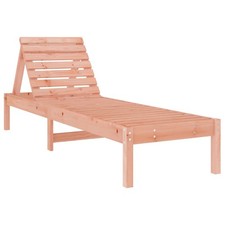 Sun Loungers Sun Bed Outdoor Lounge Bed Garden Day Bed Solid Wood Pine vidaXL