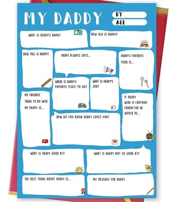 Daddy Fathers Day Card,Funny Fathers Day Gift,Dad Gift from son daughter,Fath...