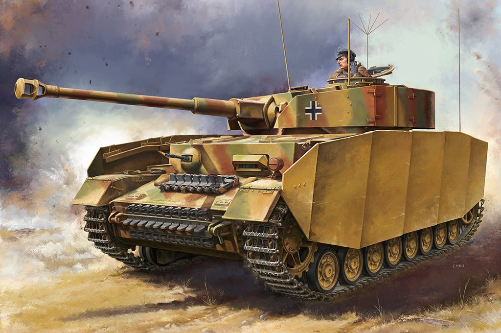 Hobby Boss 84842 GERMAN PZ.KPFW. IV AUSF.J MEDIUM TANK 1/48 Model Kit