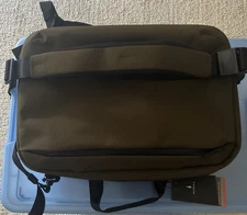 ALPAKA Elements Tech Brief Pro 12L -3-in-1 Recycled Fabric Laptop Briefcase Back