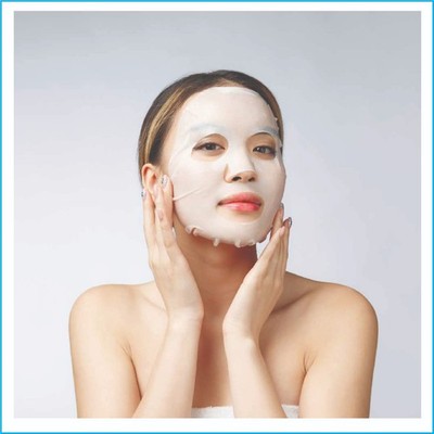 Celavi Pomegranate Facial Sheet Mask Brightening Hydrating Skincare 3 Pack