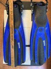 Mares Plana Avantiquattro ABS Fins Flippers Diving Scuba Snorkeling Size Regular