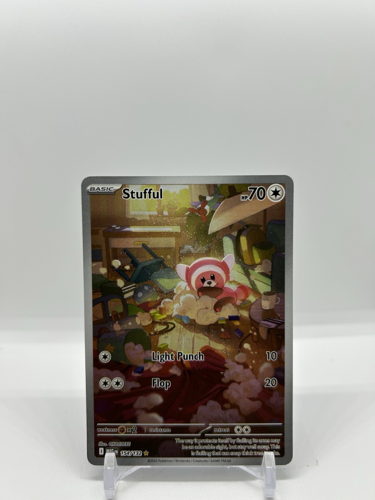 Stufful 154/132 Me01: Mega Evolution Holo Illustration Rare