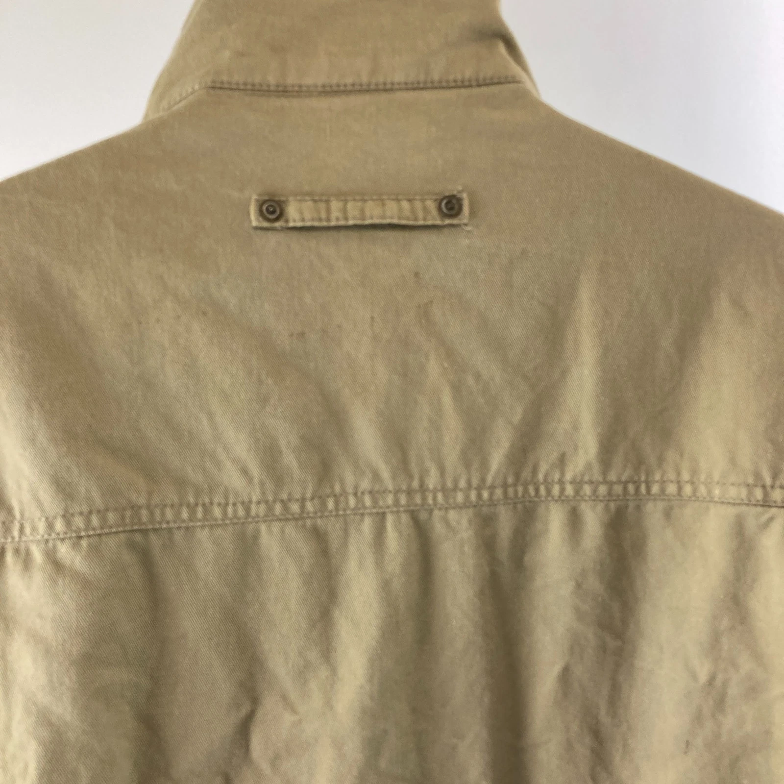 Vintage Native Habitat Safari Jacket Men's XL Tan Animal Hunting Planet Earth - product detail image 11