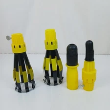 2 Eight Finger Cage Light Bulb Changer Bulb Replacement Tools, W/ Partial Kit