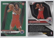 2024-25 Panini Prizm Green Prizm Bub Carrington #244 Rookie RC