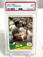 Top 10 Rickey Henderson Baseball Cards 22