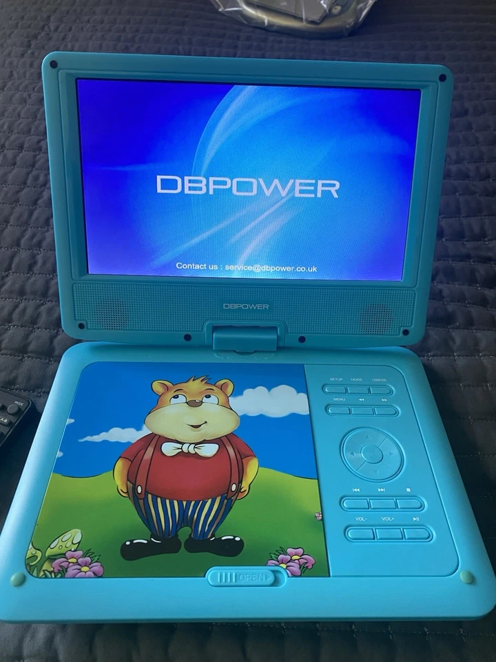 DVD player portátil DBPOWER com carregador e controle remoto - Imagem 4 de 4