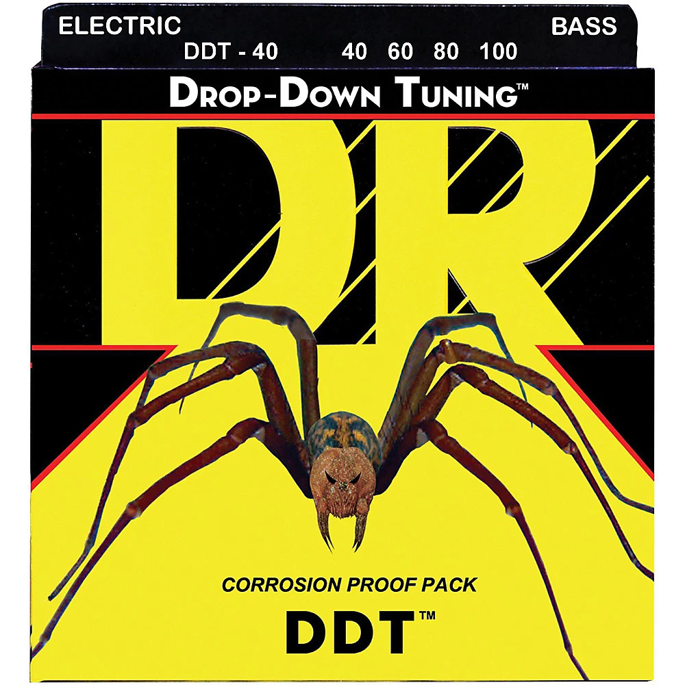 4-струнные басовые струны DR Strings Drop Down Tuning Lite 40100 4590₽