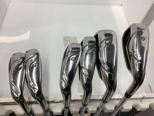 TaylorMade RBZ 5-9+PW Iron Set Steel Stiff Flex Right-Handed 6-Piece Used