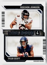 2023 Panini Contenders #19 Roschon Johnson / Tyler Scott Round Numbers