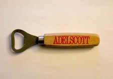 ADELSCOTT - DECAPSULEUR LIMONADIER en BOIS PUBLICITÉ BIERE ANCIEN VINTAGE 15x4cm