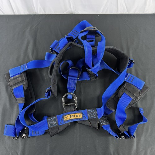 Yates 384ZL Zip Line Harness β S/M Blue (Used)