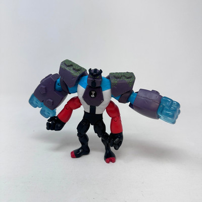 Ben 10 Omni Enhanced Four Arms Figure Playmates Alien Super Hero 5''