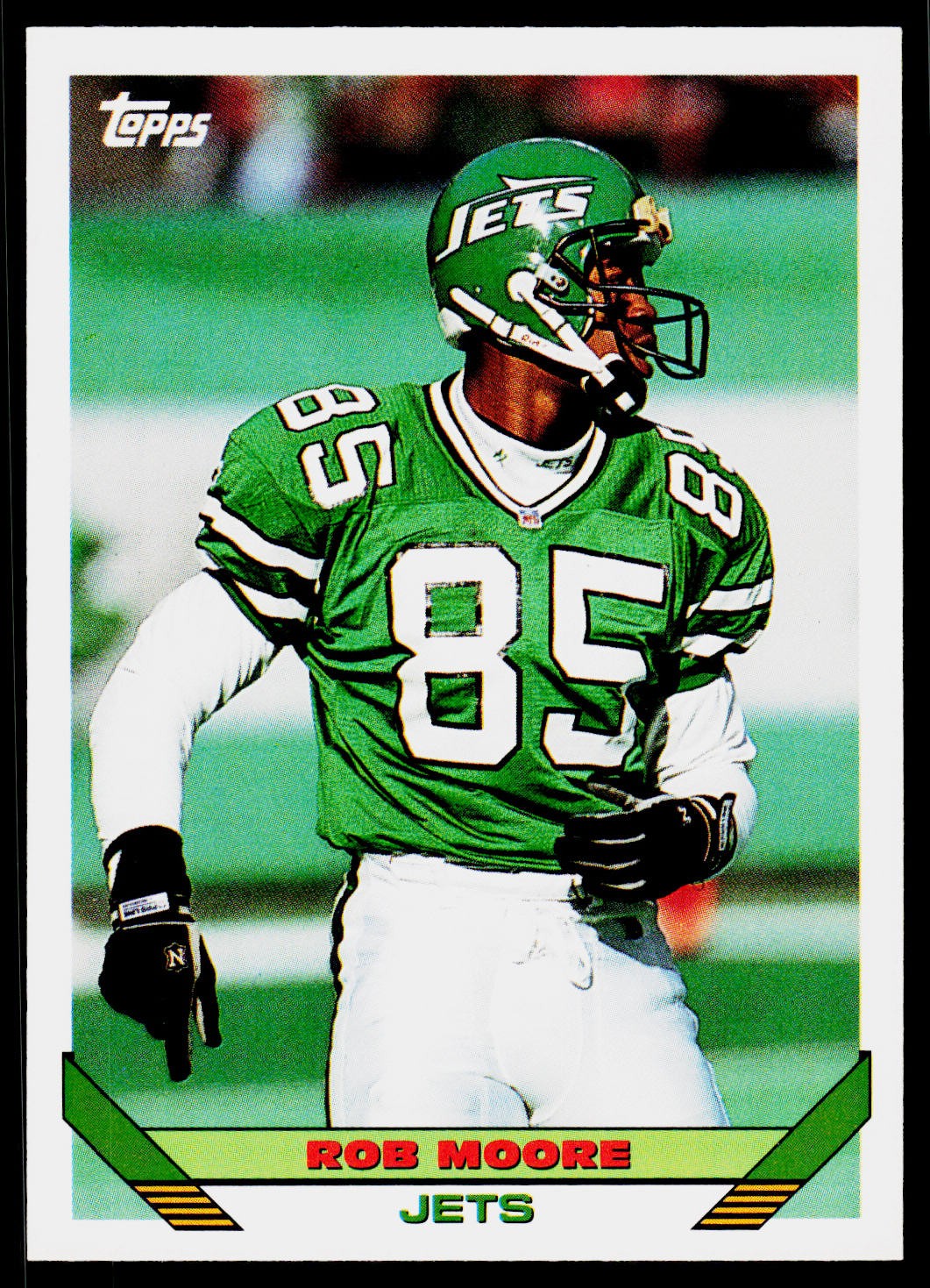 Rob Moore, 1993 Topps, #244, New York Jets,