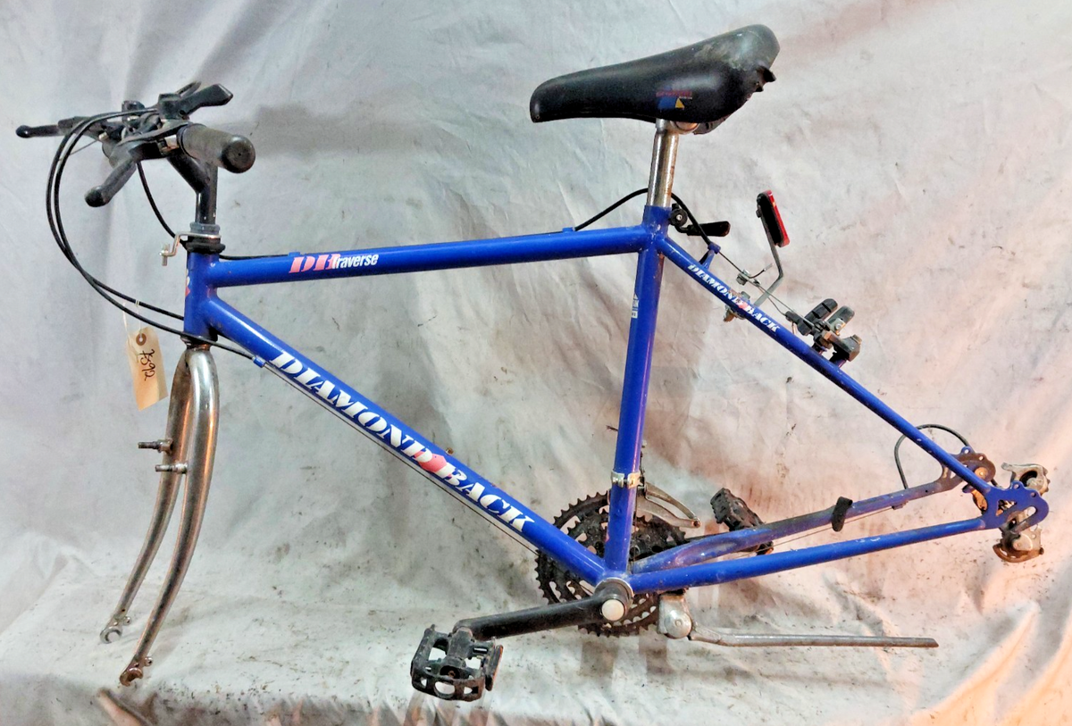 1993 Diamondback Traverse DB MTB Bike Frame Set M Hardtail