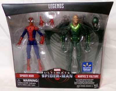 Marvel Legends Ultimate Spider-Man Vulture Walmart 2-Pack 6'' Figures Hasbro New